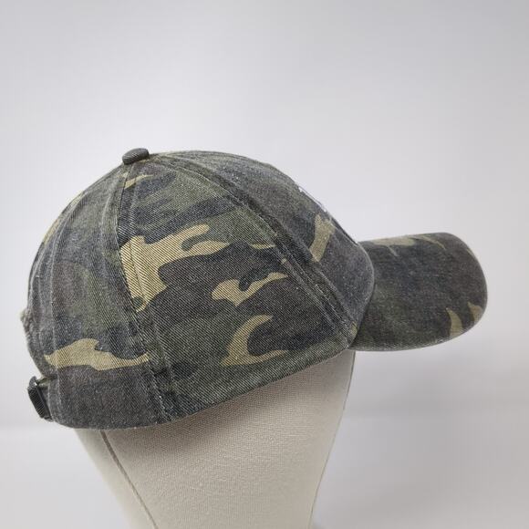 USA Flag Slideback Baseball Cap Multi One Size Adjustable Camo David And Young - Picture 5 of 9